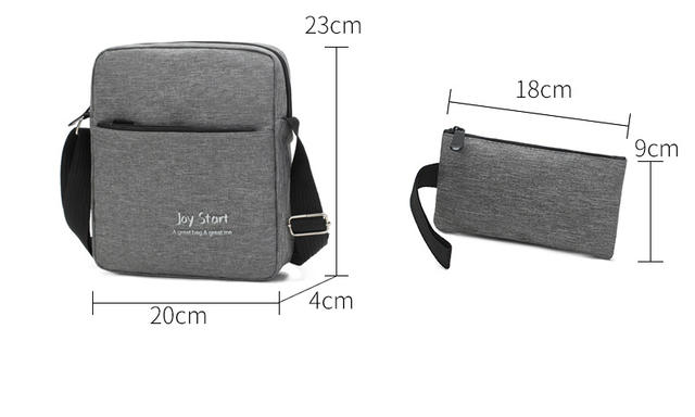 Computer Backpack Three-Piece Set 2026 New Nylon Backpack Business Computer Bag Travel Leisure Backpack Wholesale detail 7