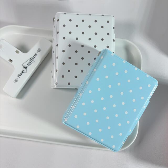 Simple Polka Dot Card Album with One Grid, 3inch Slots for Polaroid Photos, Idol Fan Storage, Korean Entertainment Small Card Holder Storage Album detail 5