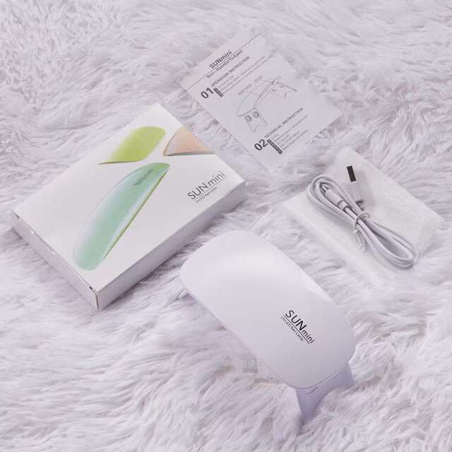 Sunmini mini mouse nail lamp handheld folding phototherapy machine drying UV curing phototherapy lamp nail baking lamp detail 11
