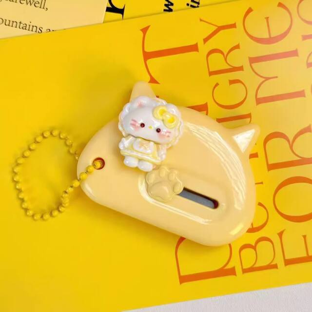 High-value cute kitty art knife hand account cutting paper mini express box opening artifact portable sharp small size detail 7