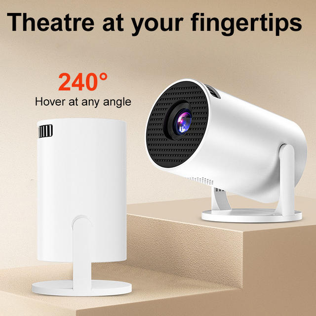 Cross-Border Hy200 Projector 1080P High-Definition 4K Smart Home Portable Mini Hy200 Projector detail 2