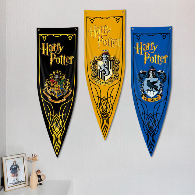 Aliexpress Amazon Source Harry Potter Long Flag Aliexpress Polyester Flag detail 3