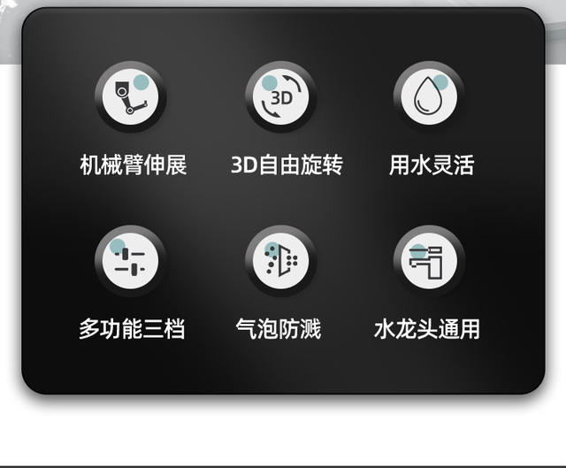 Bring in Wealth and Treasure Cat Faucet Washbasin Faucet Mechanical Arm Universal Rotatable Washbasin Hot and Cold Kitchen Faucet detail 4