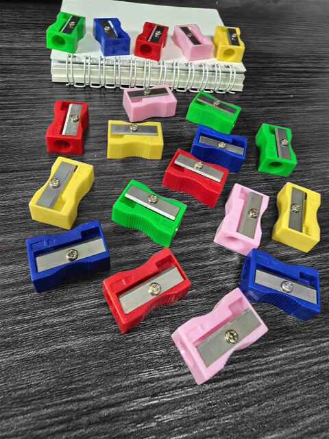 641 Rectangular Pencil Sharpener Cross-Border Plastic Pencil Sharpener Primary School Students Special Stationery Gifts Prizes Manufacturers Wholesale detail 5