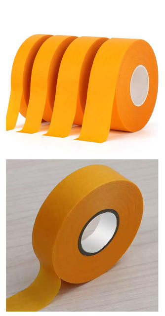 Yellow Washi Tape, Seam Sealing Strips, Decoration Color Separation Paper, Spray Paint Masking Tape, Anti-Penetration, No Residue Washi Tape detail 9