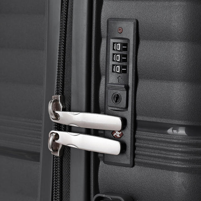 New Pp Material Suitcase 24inch Trolley Case Cross-Border Special Boarding Case Large Capacity Suitcase Universal Wheel t detail 10
