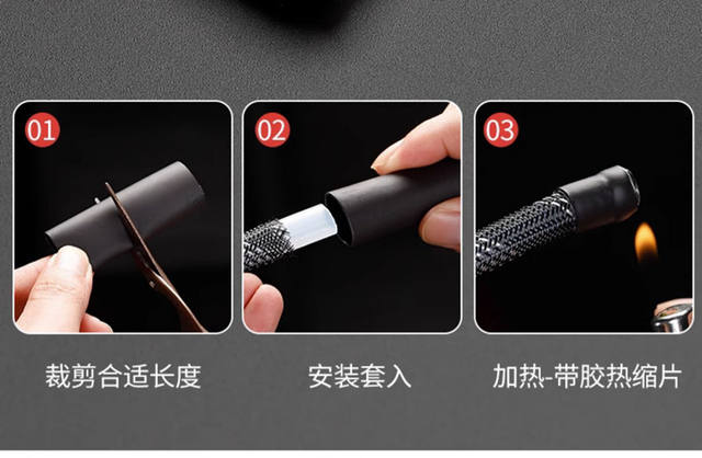Woven Tea Tray Drainage Pipe with Absorbent Ball Adapter Tea Table Tea Table Drain Hose Tea Ceremony Accessories Tea Set Accessories detail 8