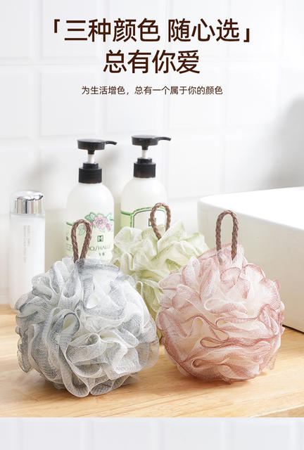 Jiaxuan Bath Sponge Does Not Shed Lint, Durable, Extra Large Size, Jiaxuan Pe Bath Sponge, Individually Packaged detail 5