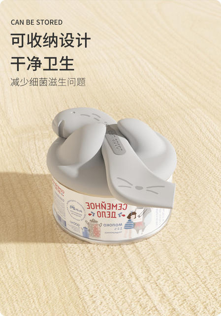 Cartoon Cat-Proof Can Spoon with Sealing Lid, Multifunctional Can Opener, Wet Food Feeding Tool for Cats, Pet Supplies detail 8