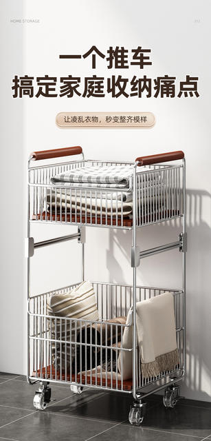 Large Capacity Household Dirty Laundry Basket for Bathroom, Portable Laundry Hamper for Changing Clothes Storage detail 1
