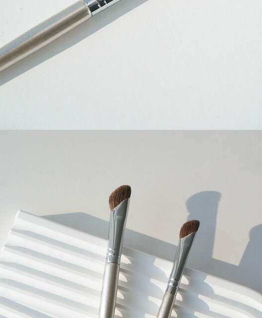 One-piece delivery gold 326 sickle oblique nose shadow brush repair brush animal hair mountain root oblique angle shadow makeup brush detail 12