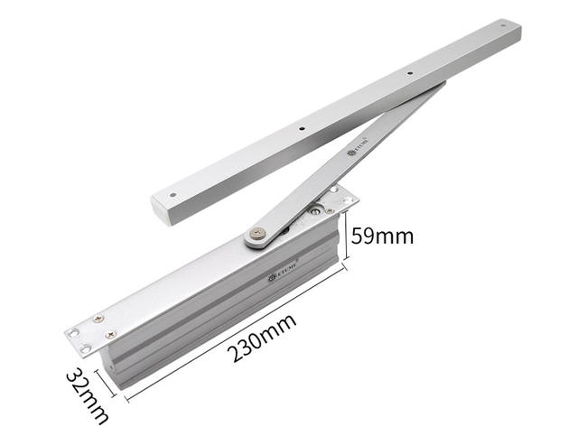 GETUME 65KG Hotel Door Hidden Door Closer Hidden Door Closer Hotel Wooden Door Invisible Door Closer detail 5