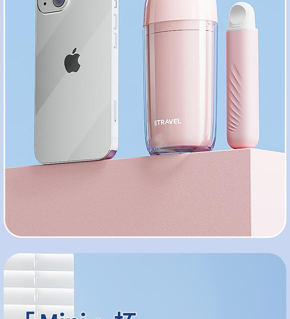 Mini Travel Portable Toothbrush Mouthwash Cup Brushing Cup Set Portable Family Wash Toothpaste Toothbrush Box detail 8