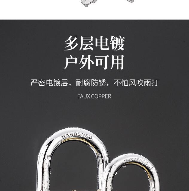 Small Lock Open Padlock Universal Lock small size Lock Head Mini Home Student Dormitory Cabinet Imitation Copper Paint Lock detail 12