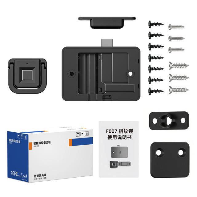 Carefully Selected Smart Fingerprint Drawer Locks File Table Cabinet Locks Home Bedside Locker Password Lock Office Cabinet Locks