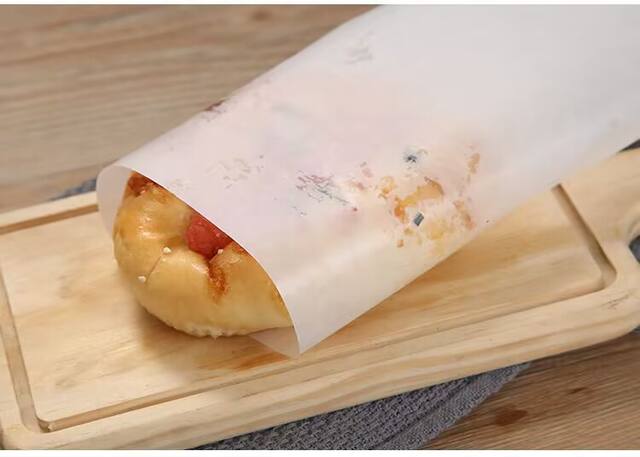 Oil paper baking high temperature resistant silicone oil paper food grade oil absorbing paper rectangular barbecue non-stick oven baking tray tray paper detail 11