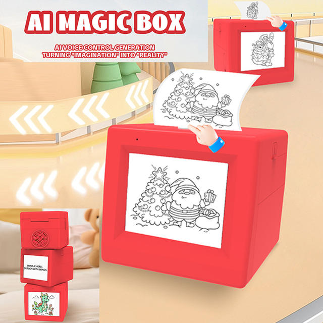 Cross-Border Exclusive Supply of Voice Conversation Ai Printer, Mini Children's Smart Portable Thermal Pocket Q15 Printer