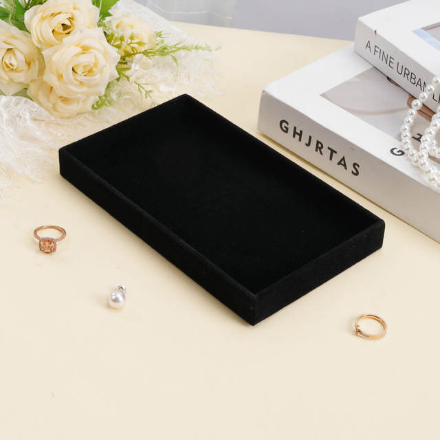 Amazon Foreign Trade Jewelry Box Cross-Border Jewelry Accessories Storage Box Creative Jewelry Box Velvet Tray Storage Box detail 10