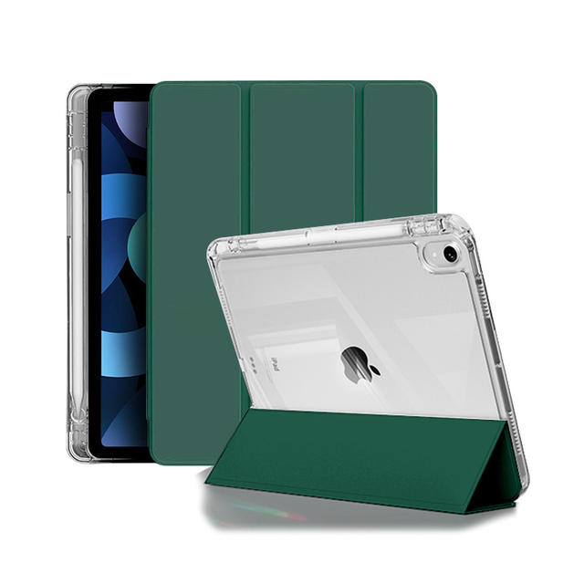 Suitable for iPad Protective Case 70% off Stand Tablet Case Flip Tablet Protective Case High Transparency Anti-Fall with Pen Slot Design