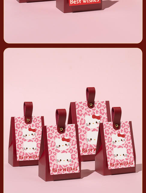 2026 New Wedding Candy Box with a High-End Feel, Cartoon Engagement Creative Empty Candy Box, Festive New Chinese-Style Wedding Special detail 9