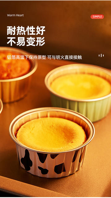Special Tin Paper Bowl for Air Fryer Household Oven Baking Cake Mold Thickened Food Grade Aluminum Foil Box Cup detail 8