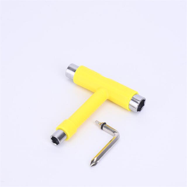 Y-type special skateboard tool wrench T-type small fish plate tool wrench land surfboard wrench tool detail 12