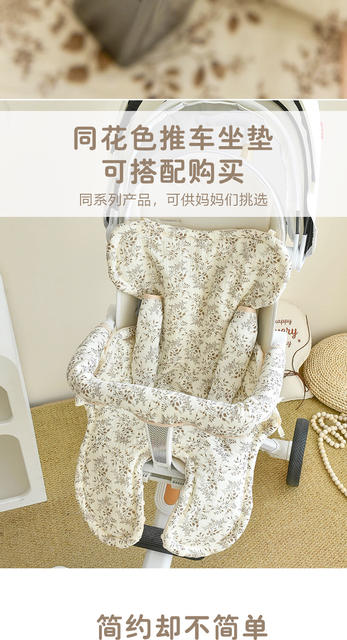 Baby stroller accessories front hand gloves anti-dirty handle protection children's car guardrail baby detachable saliva towel detail 6