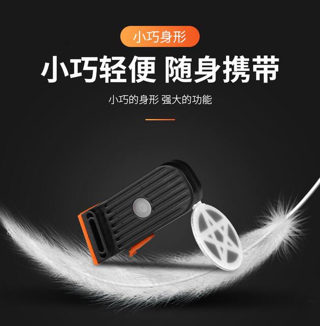 Bicycle Light Tail Light Rechargeable Night Riding Light Mountain Bike Riding Light Warning Equipment Accessories Bicycle Road Bike Rear Light detail 8
