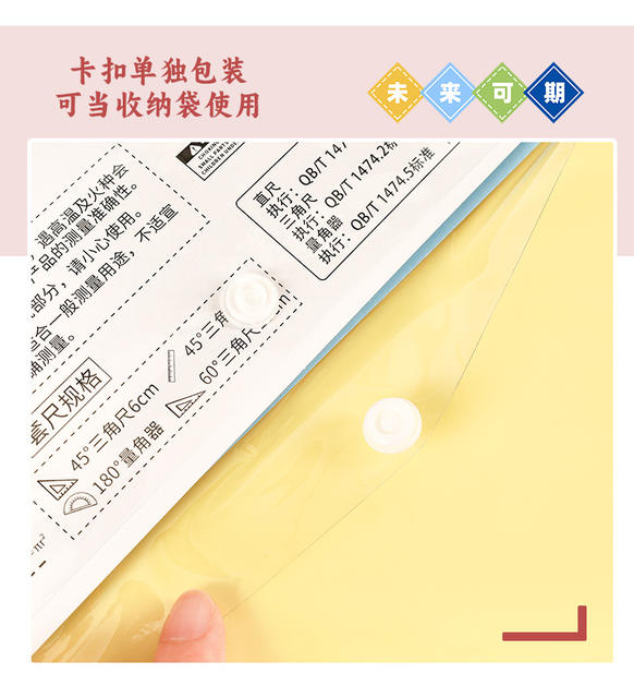 Creative Inspirational Ruler Set for Students, Four-Piece Set, High-Quality Transparent Ruler, Triangle Ruler, Protractor, Ruler Set Wholesale detail 6