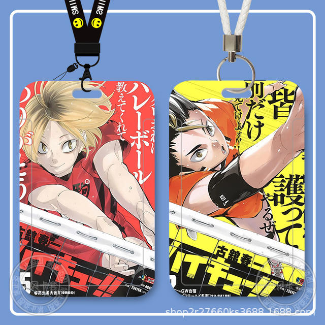 Volleyball Youth Peripheral Student Slide Rice Card Bus Card Id Card Protective Cover Access Control Campus Card Holder Storage detail 9