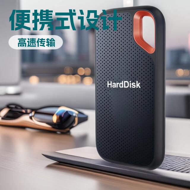 New Cross-Border Foreign Trade Pssd Solid-State Mobile Hard Drive 1t Mobile Hard Drive 2t Solid-State USB Drive Upgrade and Expansion