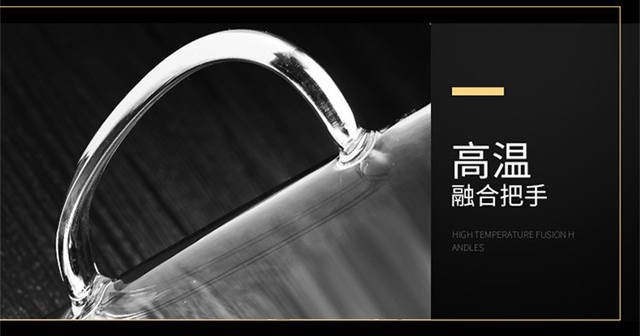 Manufacturer Wholesale High Borosilicate Heat-Resistant Glass Teapot Transparent Kung Fu Tea Set Teapot Stainless Steel Filter Flower Teapot detail 11