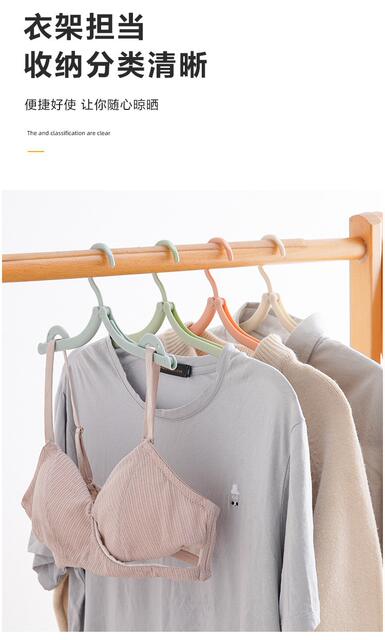 Folding Clothes Hanger for Travel, Outdoor Use, Business Trips, Portable Home Use, Student Dormitory Drying Rack, Foldable Underwear and Socks Rack detail 4