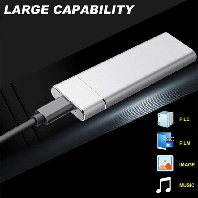 Cross-border dedicated 4TB6TB8TB mobile hard disk high-speed SSD portable and large-capacity mobile solid state disk detail 5
