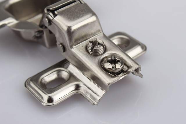 Manufacturer Wholesale Hinge Hardware for Doors and Windows, Short Arm Two-Stage Force Fixed Silent Cabinet Door Hydraulic Hinge detail 6
