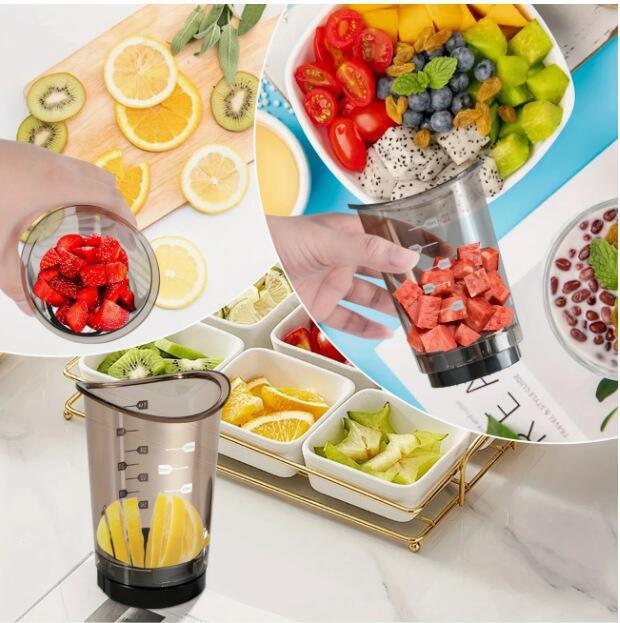 Stainless Steel Fruit Slicing Machine Vegetable Chopper Quick Fruit and Vegetable Salad Egg Slicer Kitchen Tool detail 11