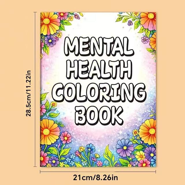 44-Page Coloring Book with Positive Affirmations detail 12
