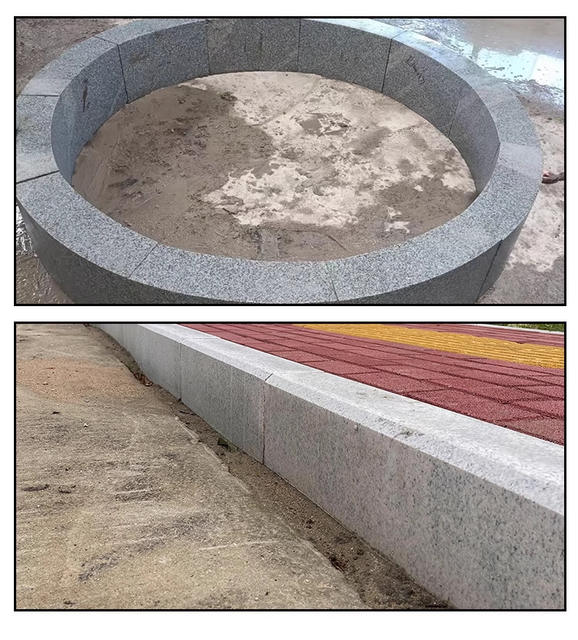 Granite Stone Edging for Flower Beds, Garden Beds, and Vegetable Patches detail 6