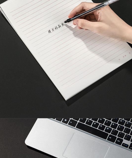 Deli 3427 Letter Paper, Letterhead, Red-Line Old-Style Writing Paper, 16K Single-Line Letter Paper, 20 Sheets/Book, Draft Paper, Writing Paper detail 9