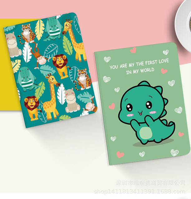 Applicable ipad11 protective case Huawei tablet computer cartoon leather case matepadpro soft case mini65 sleep detail 10