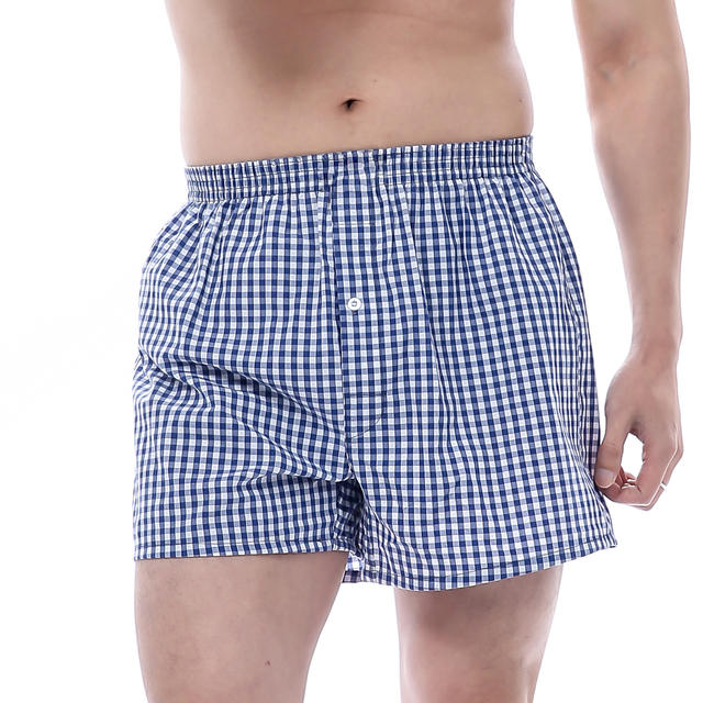 Upolon Boxer Pure Cotton Men's Arrow Pants Underwear Home Shorts Wovenb Boxer Men's Large Pants