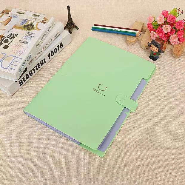 Smile A4 Accordion File Bag for Organizing Test Papers, Subject-Specific Student Tutoring Bag, Customizable Folder for Student Office Use detail 12