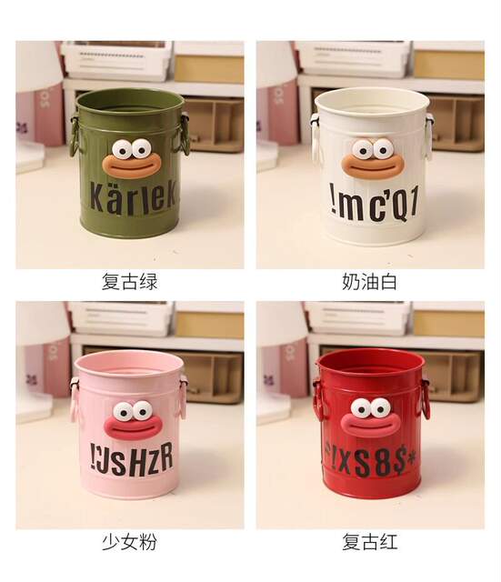 Cute Pen Holder with Funny Big Mouth Expression, Student Desktop Storage Box, Creative Decoration for Girls, Office, and Children detail 6