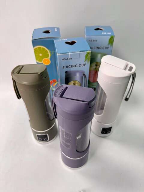 Cross-Border Juicer Cup with 12-Blade Composite, Fully Automatic Household Ice Crusher, Rechargeable Portable Juice Maker, Outdoor Travel Cup detail 5