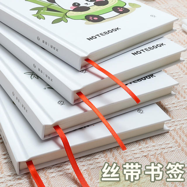 A5 Hardcover Notebook Thickened Cute Animation Hard Shell Illustration Inner Page Cover Creative Notepad Thickened Notebook detail 5