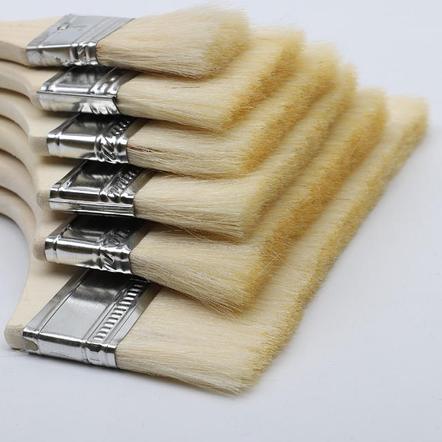 Long-Handled Wool Brush, Soft-Bristled Household Brush, 1inch 5inch 8inch Water-Based Paint Brush, Manufacturer Wholesale, Multi-Purpose Brush detail 9