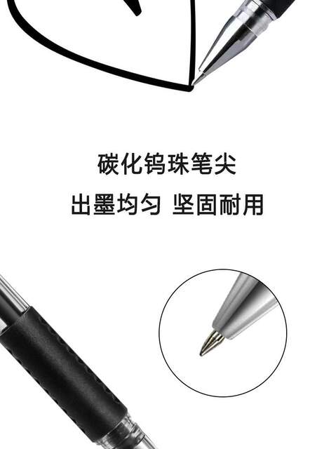Exam Office European Standard Gel Pen Bullet Student Business Pen Transparent Small European Standard Ballpoint Pen Manufacturer Wholesale detail 4