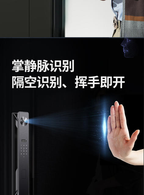 Tuya Smart Lock, Home Smart Door Lock, Fingerprint Lock, Fingerprint Password Lock, Entry Door Lock, Anti-Theft Door Lock, Cross-Border detail 4