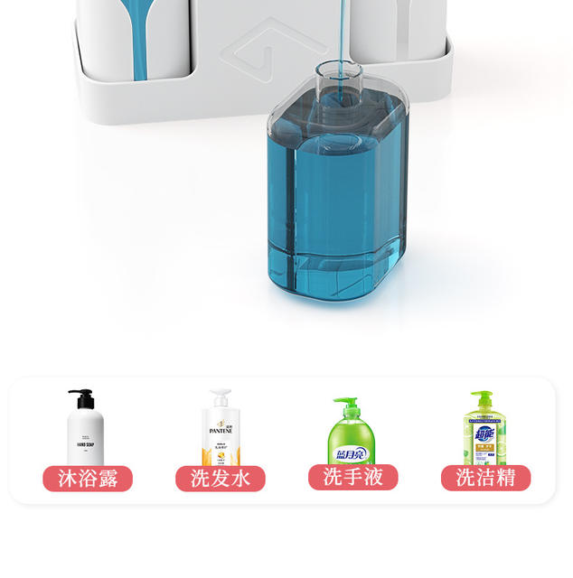 Sponge Soap Dispenser, Soap Dispenser for Kitchen and Bathroom, Soap Bottle Dispenser, Liquid Soap Dispenser detail 10