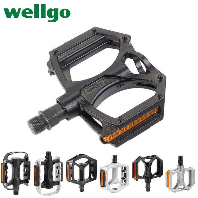 WELLGO Wig Bicycle Pedal Ultra Light Double DU Peilin Bearing genuine goods M195 C25 Pedal detail 2